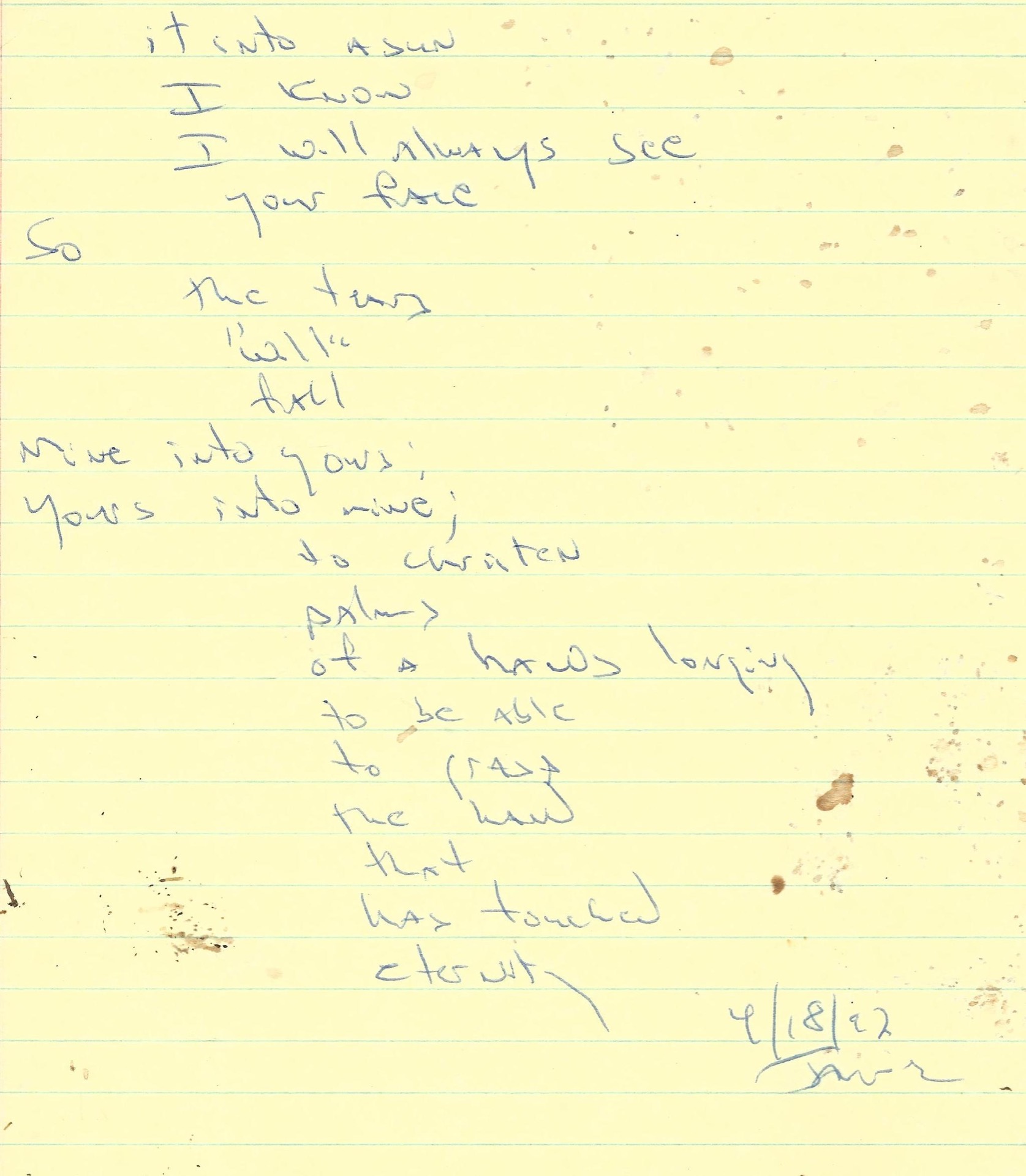 Original written work.